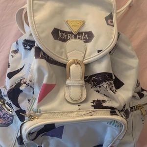 Joyrich newsletter backpack